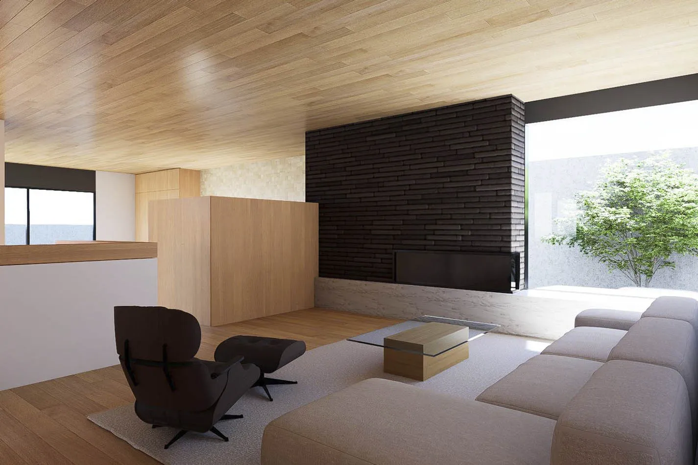 Living Room. Solar House. Huelva